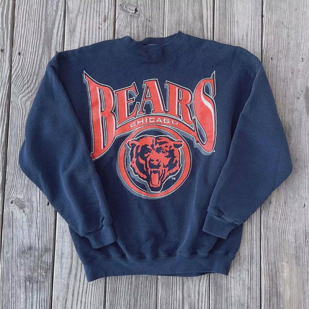 Chicago Bears Sweatshirt Retro Chicago Bears Football Shirt Sweater